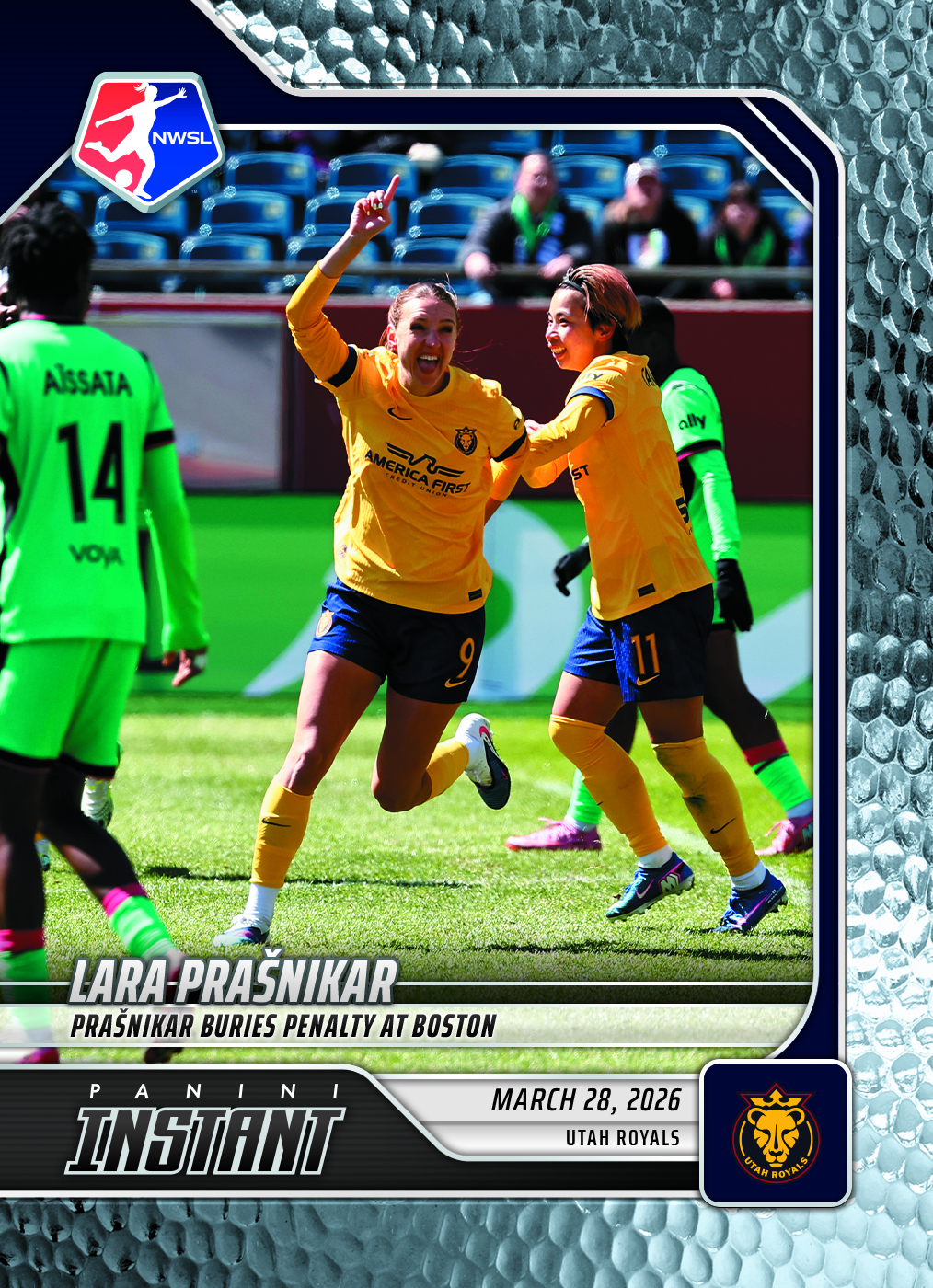 Lara Prasnikar - 2026 Panini Instant NWSL #23 - Metallic /5