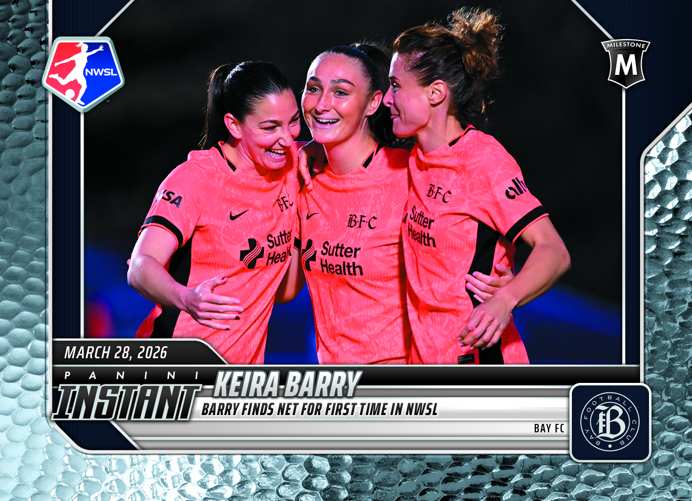 Keira Barry - 2026 Panini Instant NWSL #26 - Metallic /5