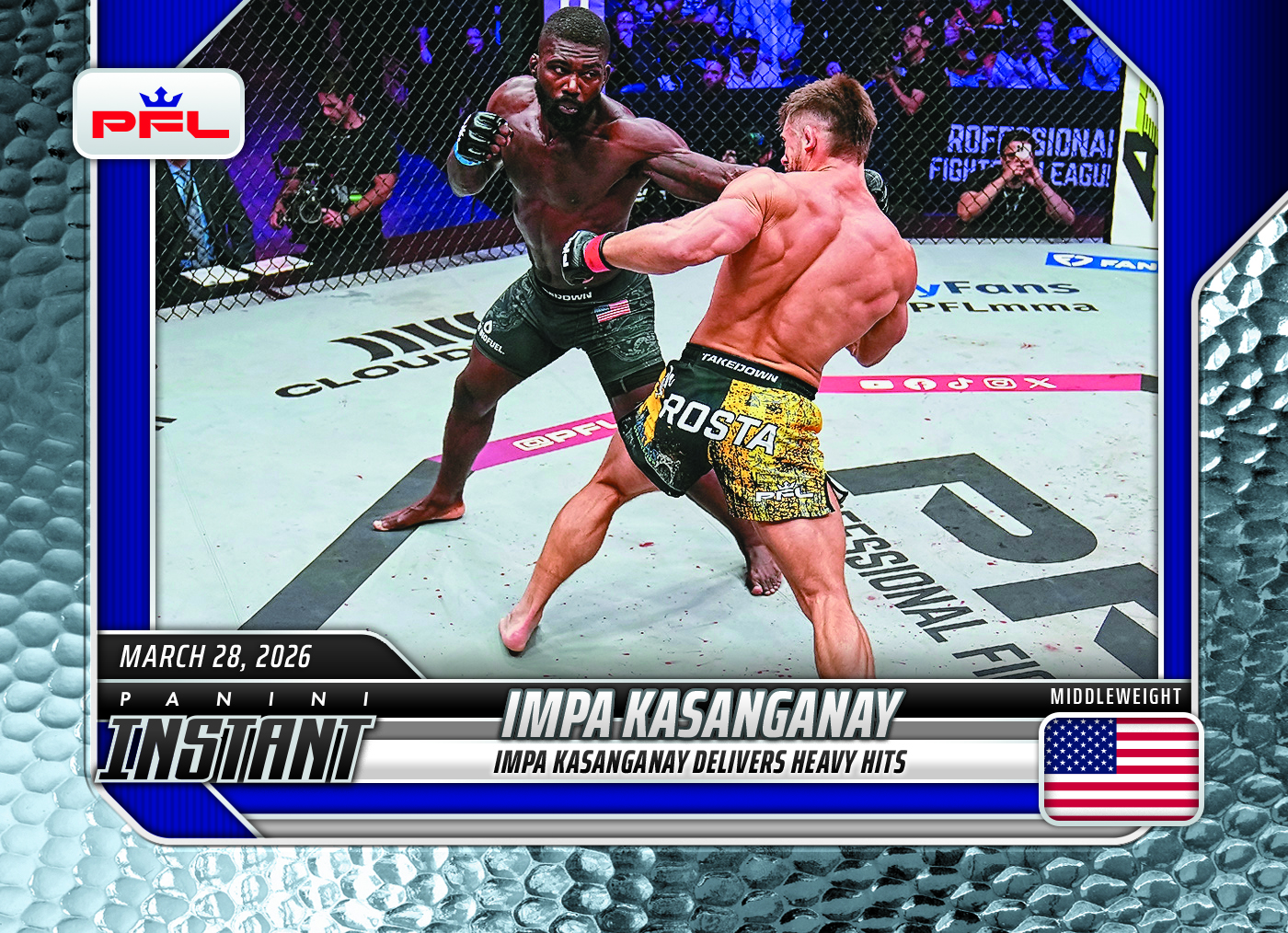 Impa Kasanganay - 2026 Panini Instant PFL #10 - Metallic /5