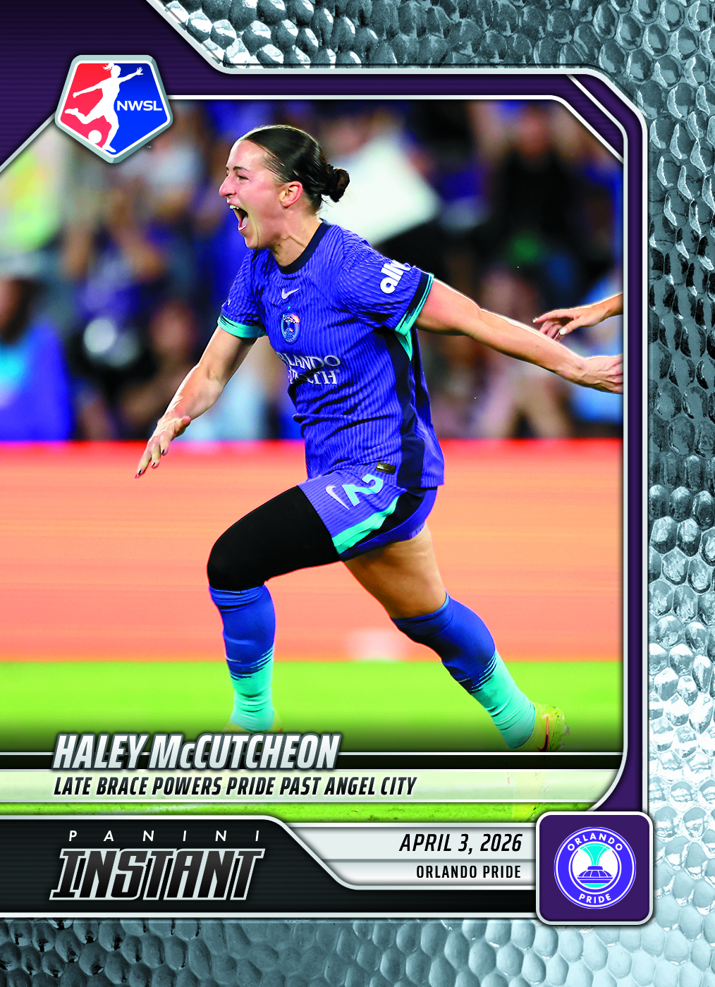 Haley McCutcheon - 2026 Panini Instant NWSL #30 - Metallic /5