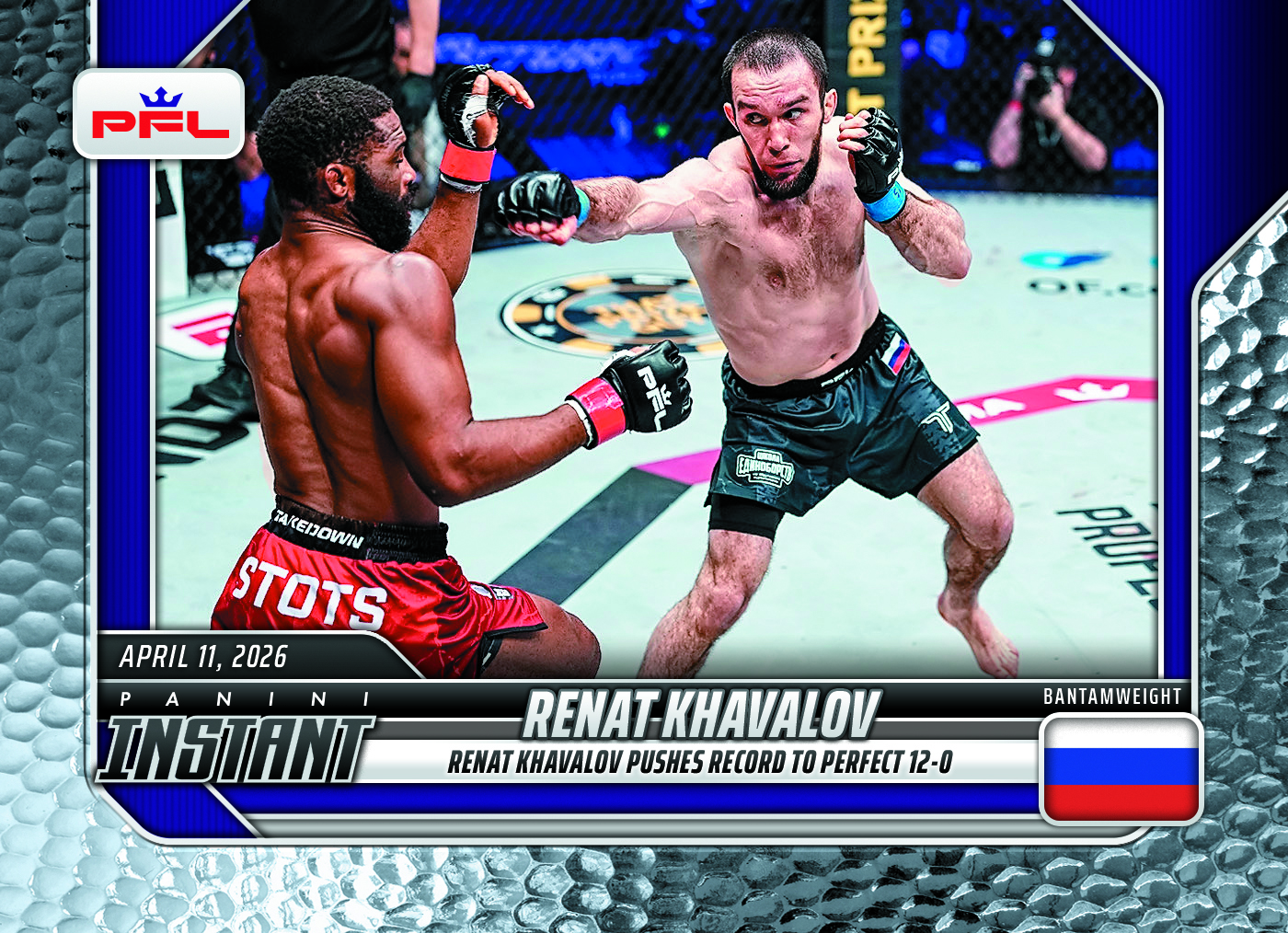 Renat Khavalov - 2026 Panini Instant PFL #13 - Metallic /5