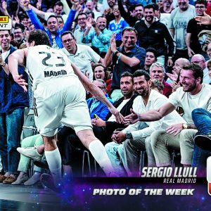 Sergio Lull - 2025-26 Panini Instant EuroLeague Photo of the Week #29 - Galaxy 1/1