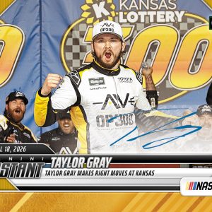 Taylor Gray - 2026 Panini Instant NASCAR #27 - Gold /10 Auto