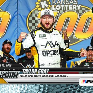 Taylor Gray - 2026 Panini Instant NASCAR #27 - Metallic /5