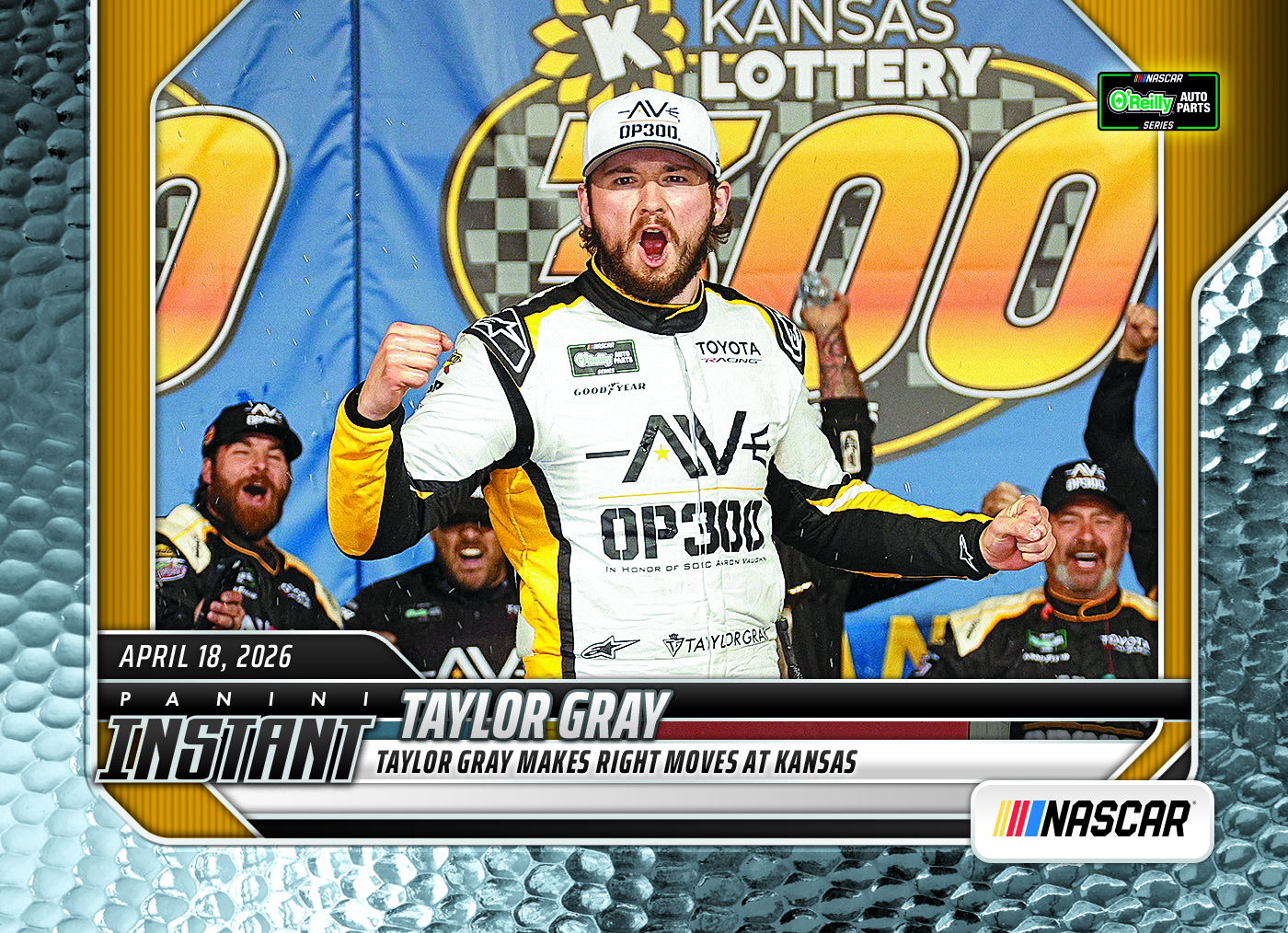 Taylor Gray - 2026 Panini Instant NASCAR #27 - Metallic /5