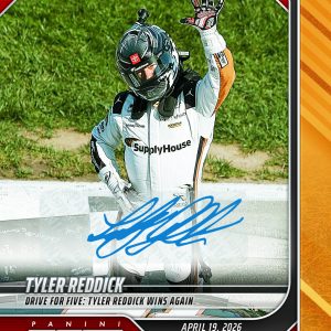 Tyler Reddick - 2026 Panini Instant NASCAR #29 - Gold /10 Auto