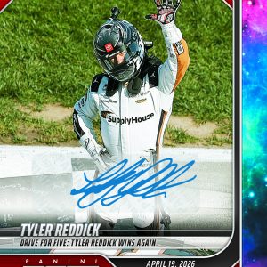 Tyler Reddick - 2026 Panini Instant NASCAR #29 - Galaxy 1/1 Auto