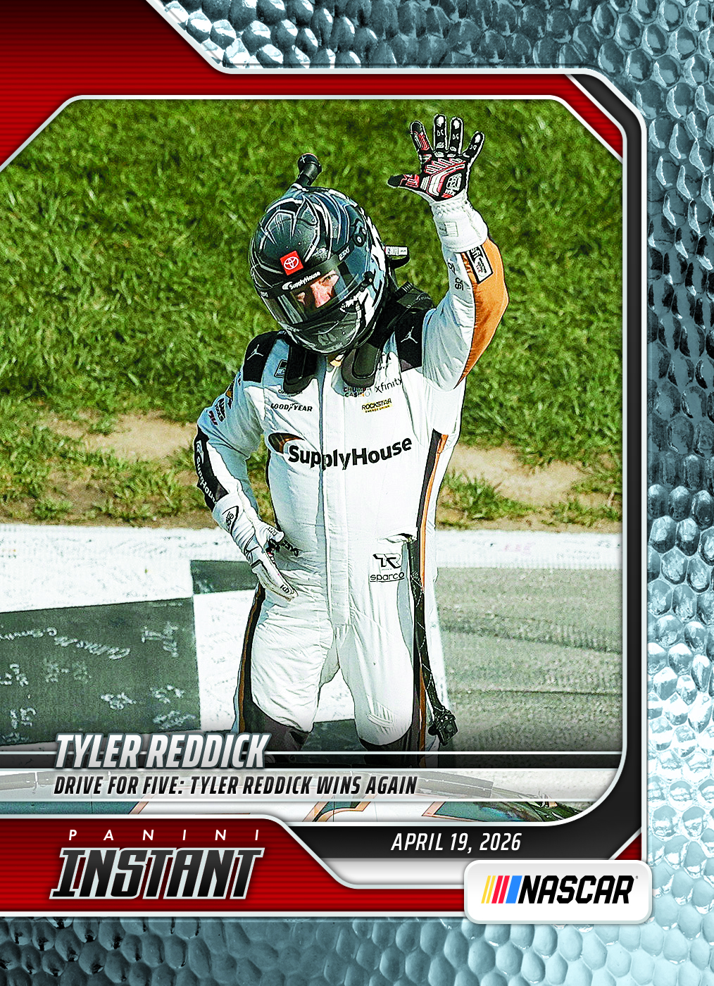 Tyler Reddick - 2026 Panini Instant NASCAR #29 - Metallic /5