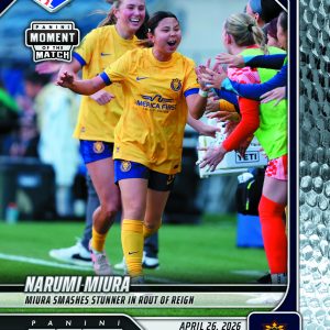 Narumi Miura - 2026 Panini Instant NWSL #42 - Metallic /5
