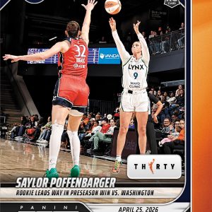Saylor Poffenbarger - 2026 Panini Instant WNBA #6 - 30th Anniversary /30