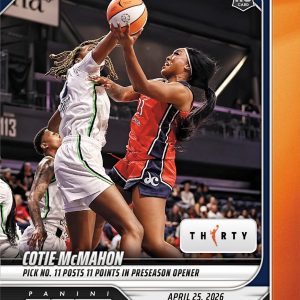 Cotie McMahon - 2026 Panini Instant WNBA #9 - 30th Anniversary /30