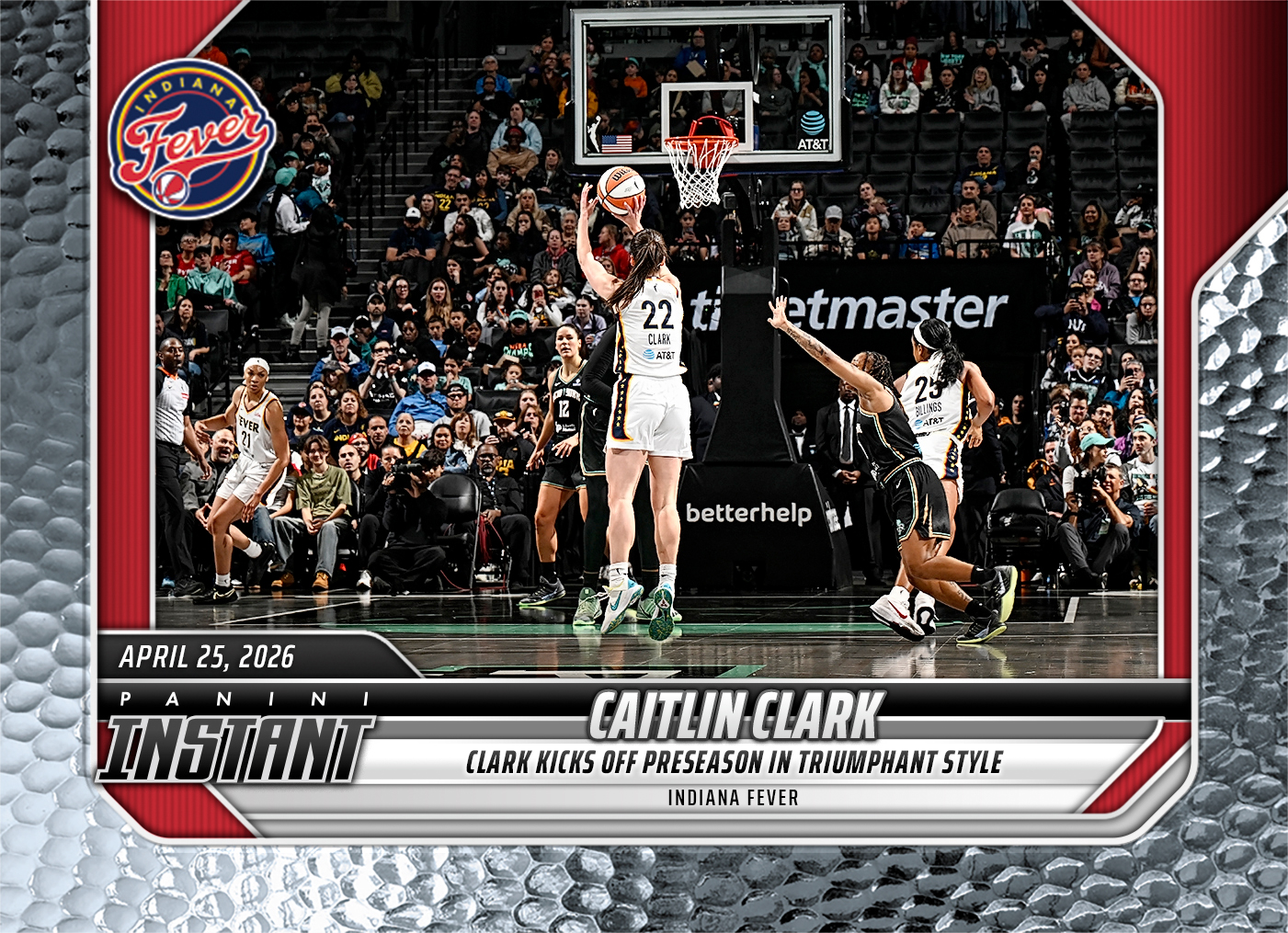 Caitlin Clark - 2026 Panini Instant WNBA #13 - Metallic /5