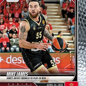 Mike James - 2025-26 Panini Instant EuroLeague #41 - Metallic /5