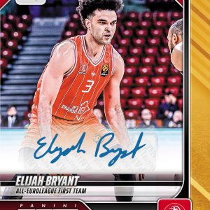 Elijah Bryant - 2025-26 Panini Instant EuroLeague #42 - Gold /10 Auto