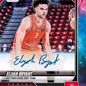 Elijah Bryant - 2025-26 Panini Instant EuroLeague #42 - Galaxy 1/1 Auto