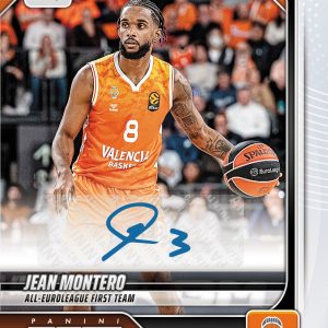 Jean Montero - 2025-26 Panini Instant EuroLeague #45 - Base Auto /99
