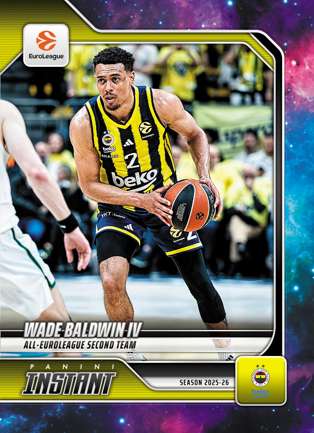 Wade Baldwin IV - 2025-26 Panini Instant EuroLeague #47 - Galaxy 1/1