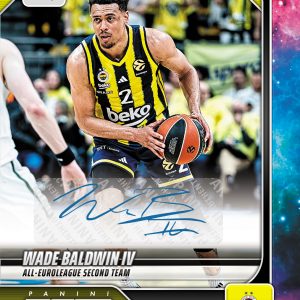 Wade Baldwin IV - 2025-26 Panini Instant EuroLeague #47 - Galaxy 1/1 Auto