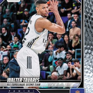 Walter Tavares - 2025-26 Panini Instant EuroLeague #51 - Metallic /5