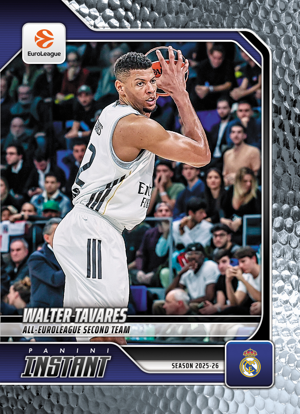Walter Tavares - 2025-26 Panini Instant EuroLeague #51 - Metallic /5