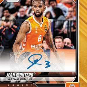 Jean Montero - 2025-26 Panini Instant EuroLeague #53 - Gold /10 Auto