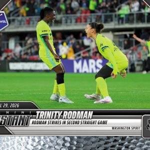 Trinity Rodman - 2026 Panini Instant NWSL #43 - Metallic /5