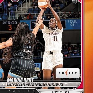 Madina Okot - 2026 Panini Instant WNBA #14 - 30th Anniversary /30