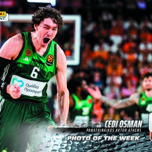 Cedi Osman - 2025-26 Panini Instant EuroLeague Photo of the Week #31 - Metallic /5