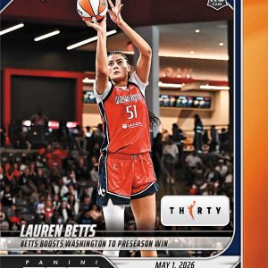 Lauren Betts - 2026 Panini Instant WNBA #25 - 30th Anniversary /30