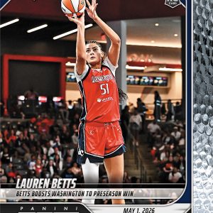 Lauren Betts - 2026 Panini Instant WNBA #25 - Metallic /5