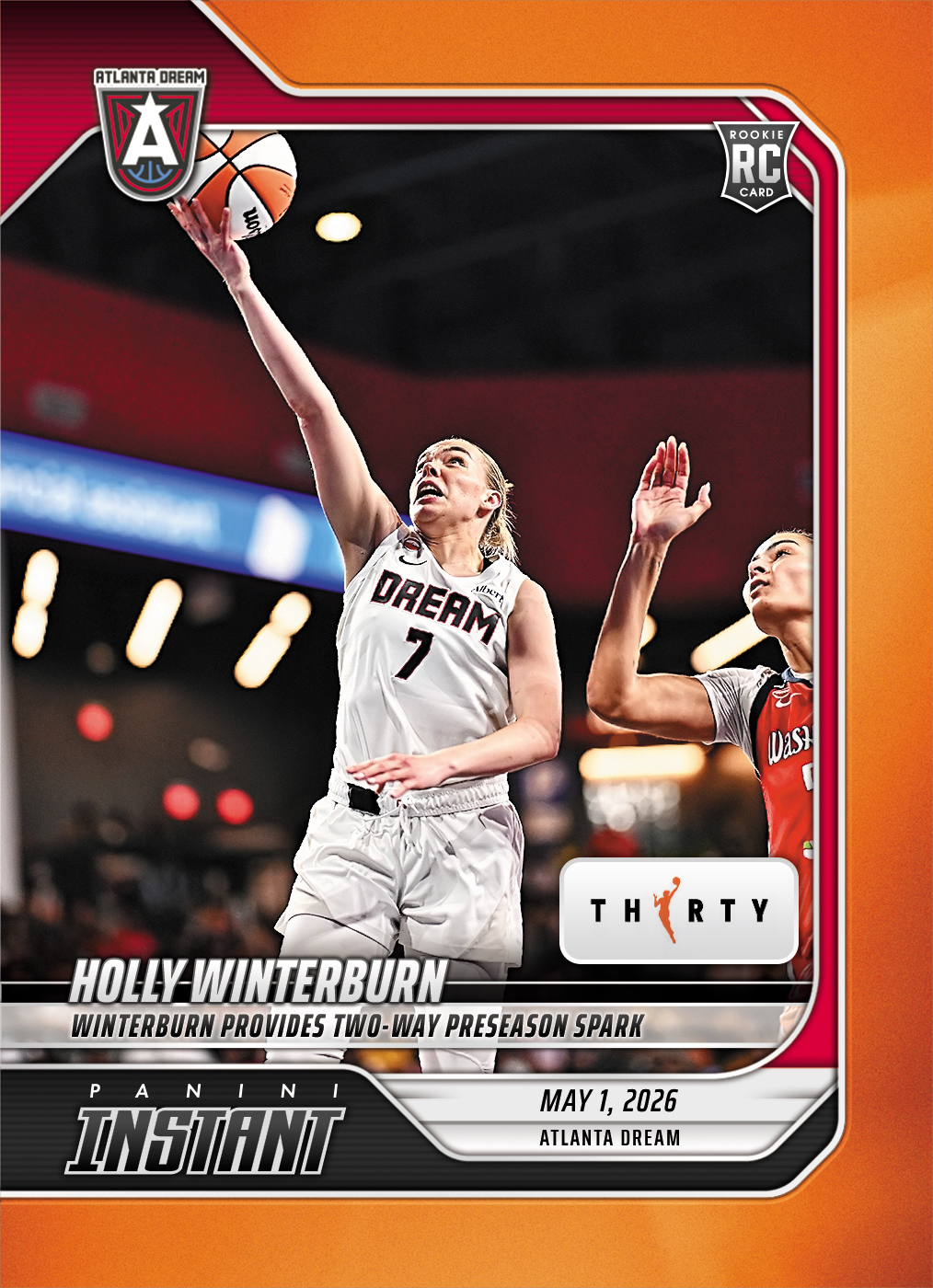Holly Winterburn - 2026 Panini Instant WNBA #26 - 30th Anniversary /30