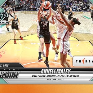 Anneli Maley - 2026 Panini Instant WNBA #27 - 30th Anniversary /30