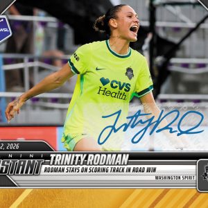 Trinity Rodman - 2026 Panini Instant NWSL #49 - Gold /10 Auto
