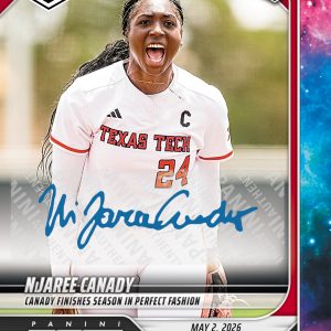 NiJaree Canady - 2026 Panini Instant College Softball #1 - Galaxy 1/1 Auto