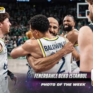 Fenerbahce Beko Istanbul - 2025-26 Panini Instant EuroLeague Photo of the Week #32 - Galaxy 1/1
