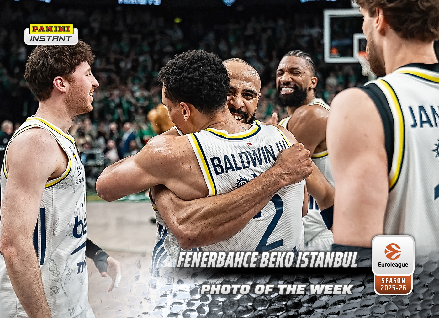 Fenerbahce Beko Istanbul - 2025-26 Panini Instant EuroLeague Photo of the Week #32 - Metallic /5