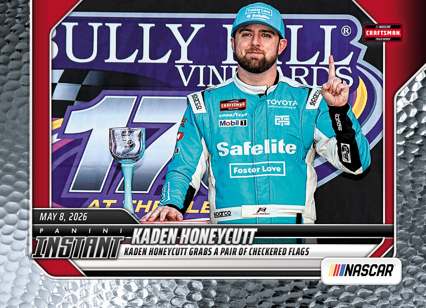 Kaden Honeycutt - 2026 Panini Instant NASCAR #37 - Metallic /5