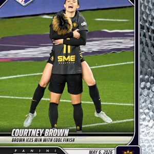 Courtney Brown - 2026 Panini Instant NWSL #57 - Metallic /5