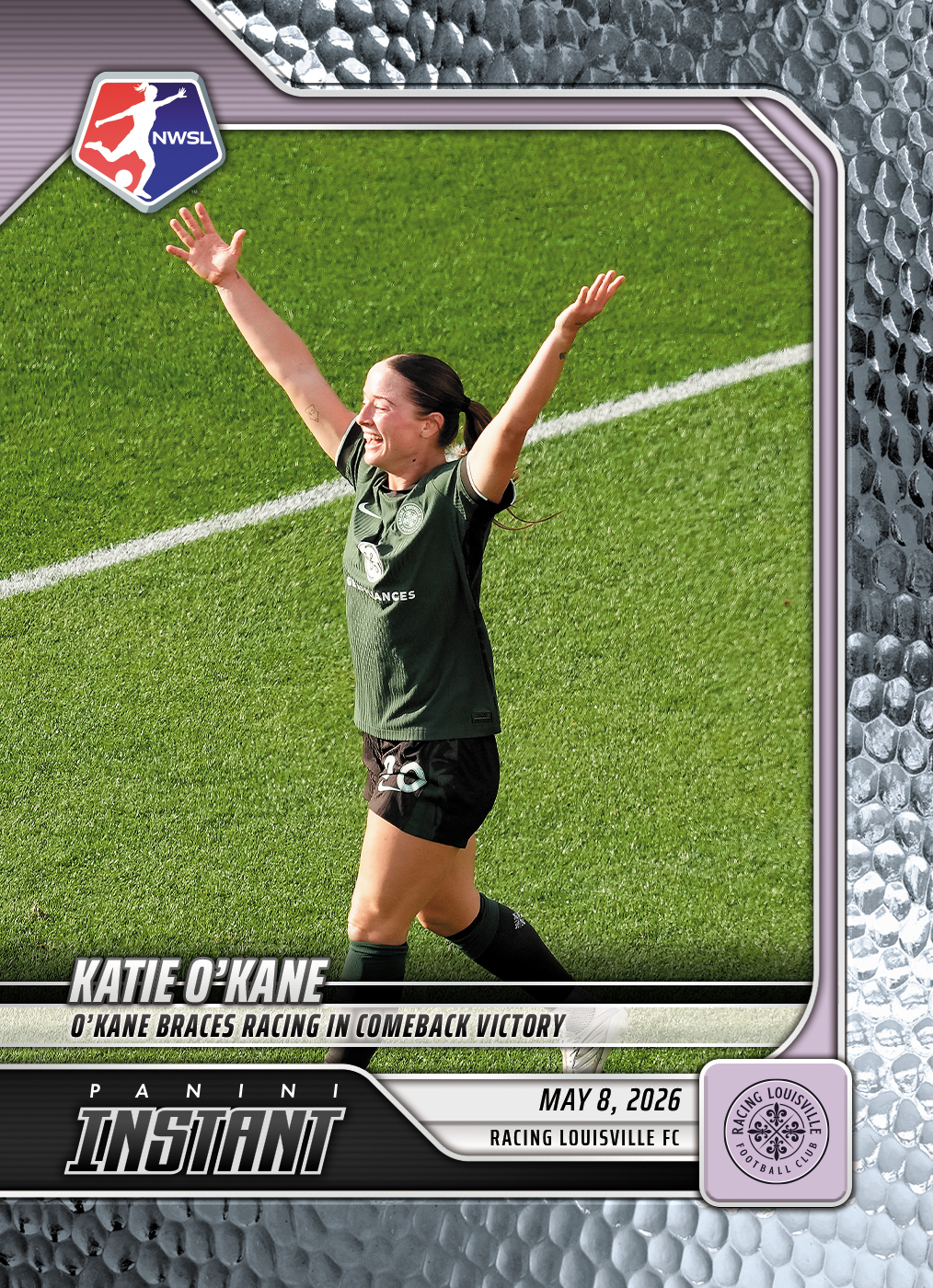 Katie O'Kane - 2026 Panini Instant NWSL #58 - Metallic /5