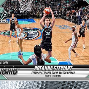 Breanna Stewart - 2026 Panini Instant WNBA #31 - Metallic /5