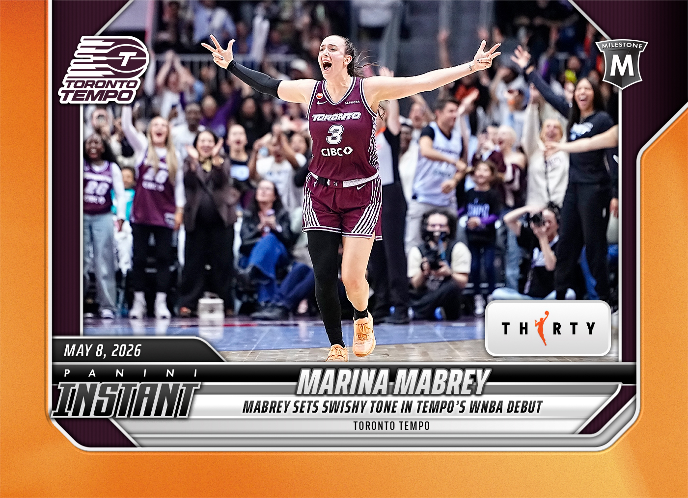Marina Mabrey - 2026 Panini Instant WNBA #33 - 30th Anniversary /30