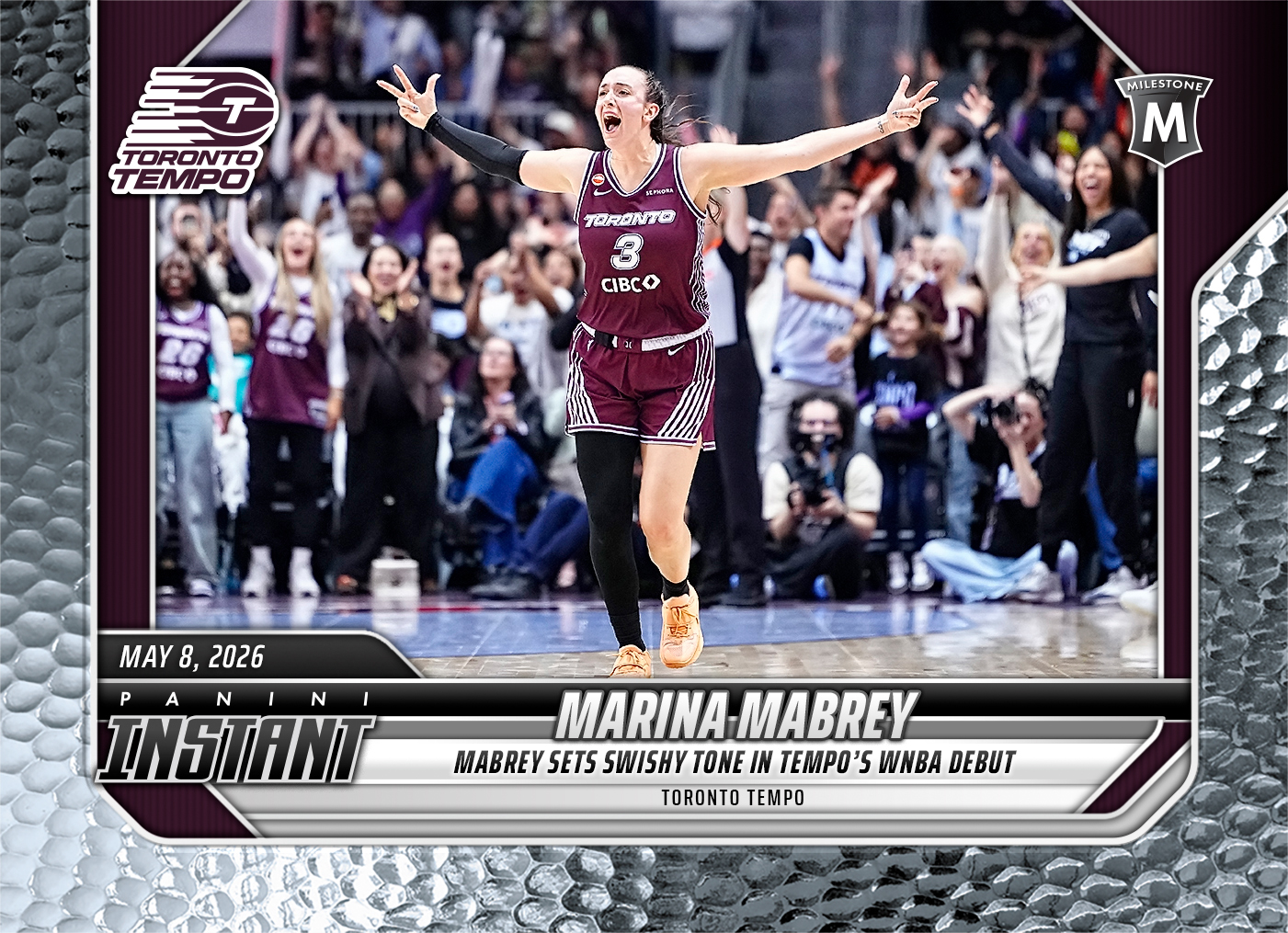 Marina Mabrey - 2026 Panini Instant WNBA #33 - Metallic /5