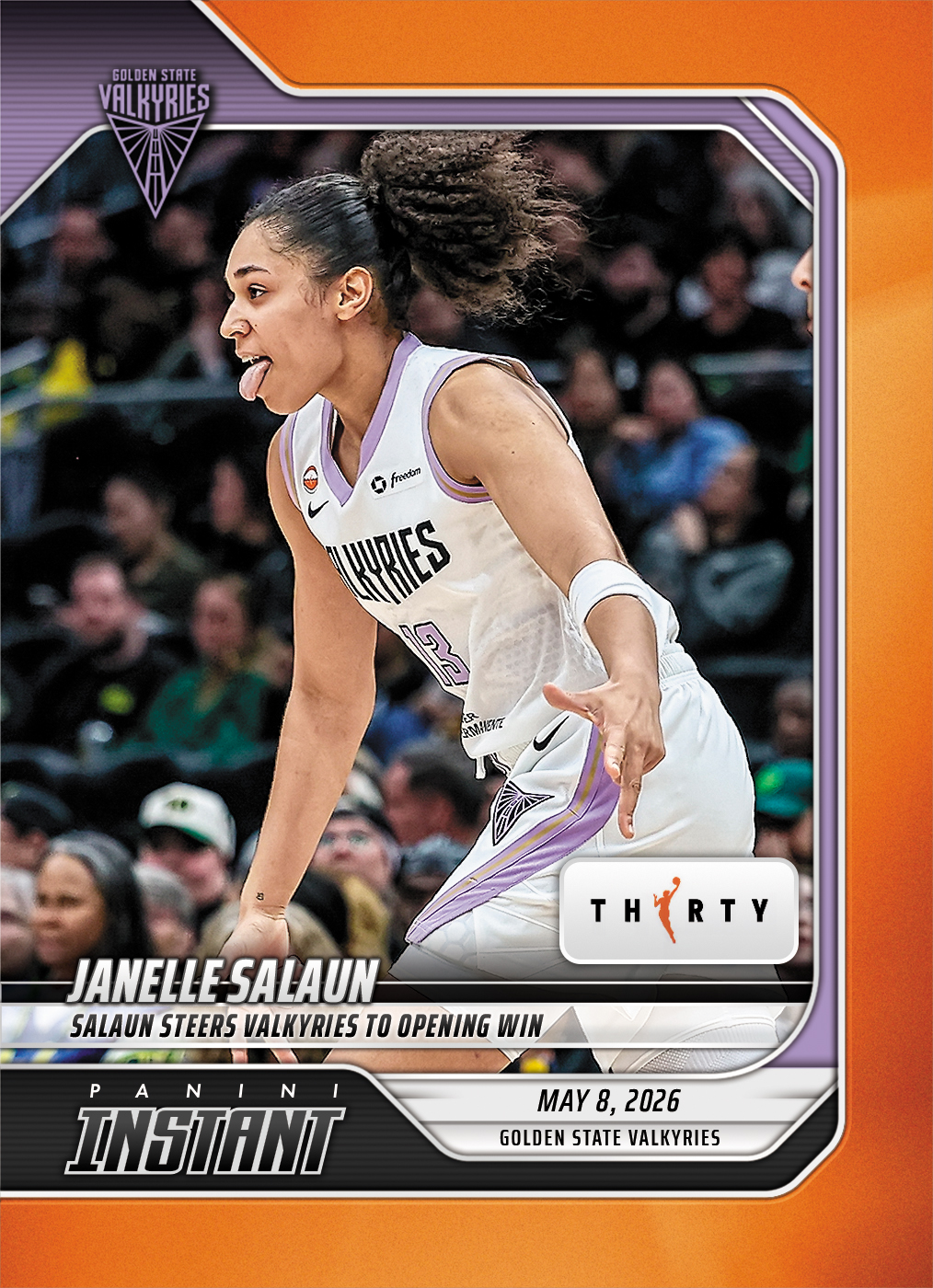 Janelle Salaun - 2026 Panini Instant WNBA #34 - 30th Anniversary /30