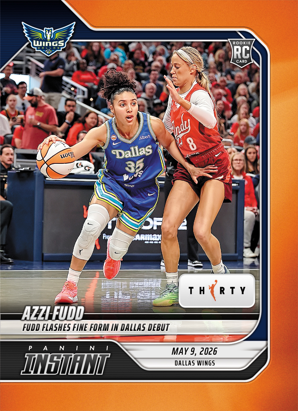 Azzi Fudd - 2026 Panini Instant WNBA #37 - 30th Anniversary /30