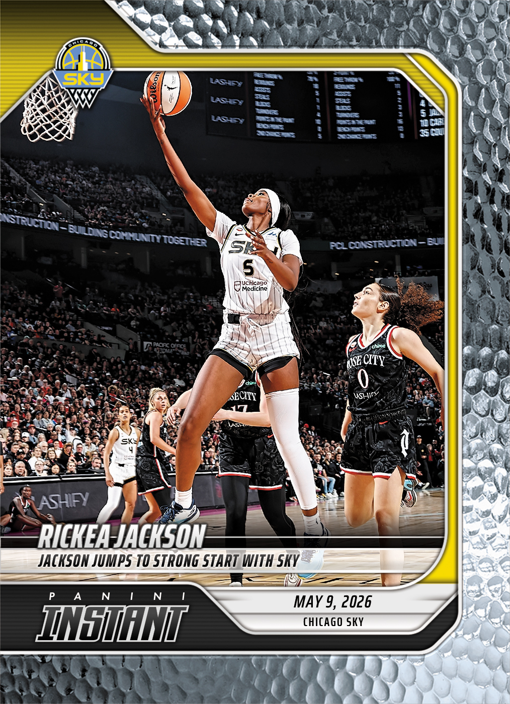 Rickea Jackson - 2026 Panini Instant WNBA #41 - Metallic /5