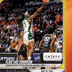 Flau'jae Johnson - 2026 Panini Instant WNBA #43 - 30th Anniversary /30
