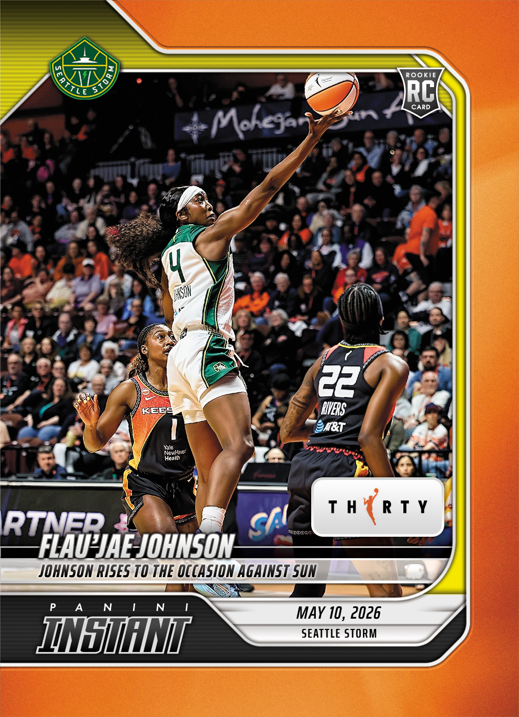 Flau'jae Johnson - 2026 Panini Instant WNBA #43 - 30th Anniversary /30
