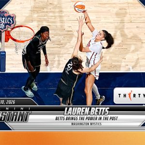 Lauren Betts - 2026 Panini Instant WNBA #45 - 30th Anniversary /30