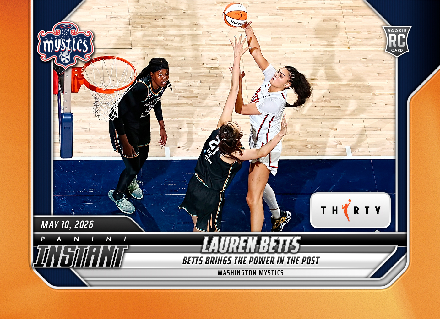 Lauren Betts - 2026 Panini Instant WNBA #45 - 30th Anniversary /30