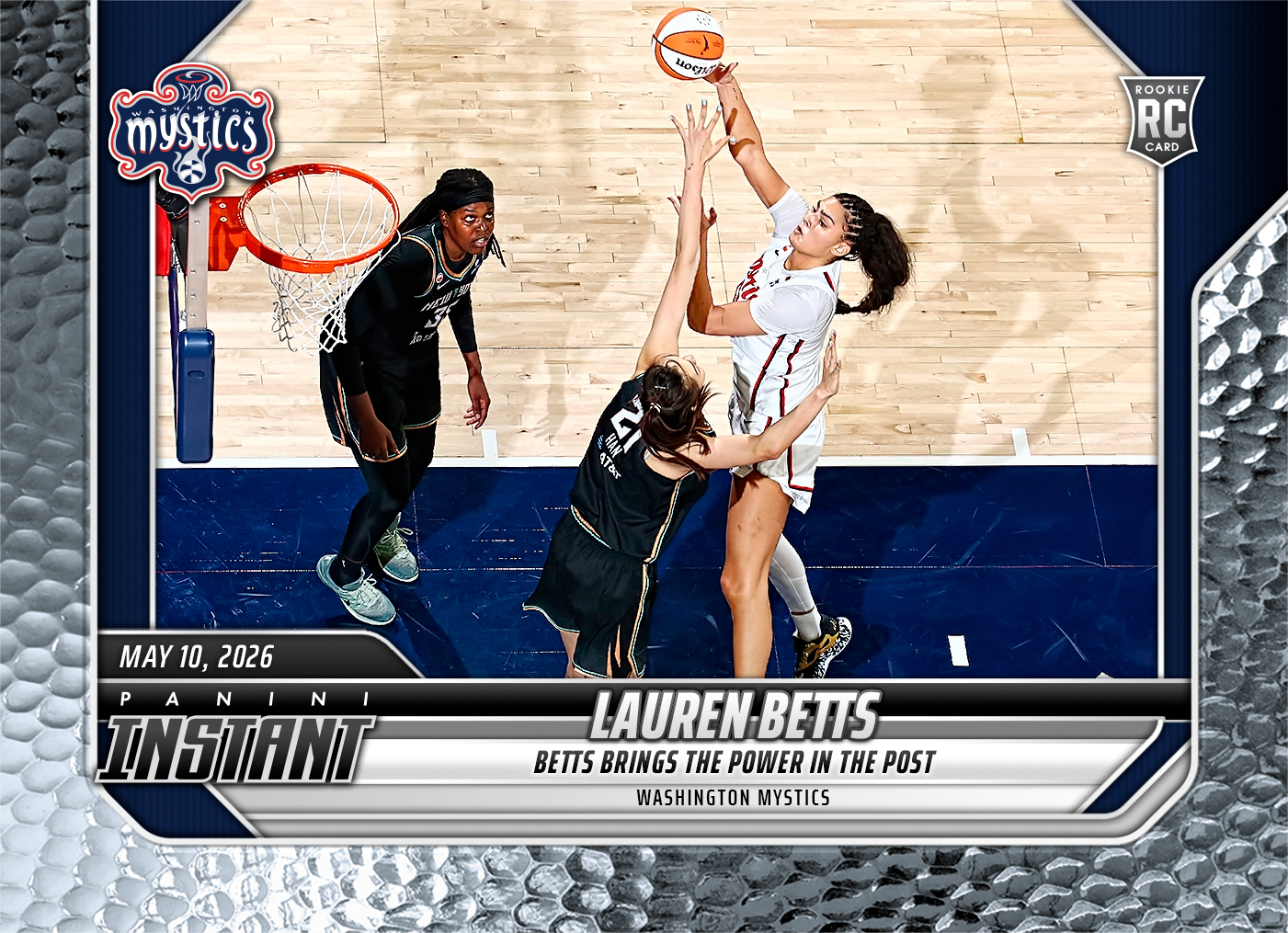 Lauren Betts - 2026 Panini Instant WNBA #45 - Metallic /5
